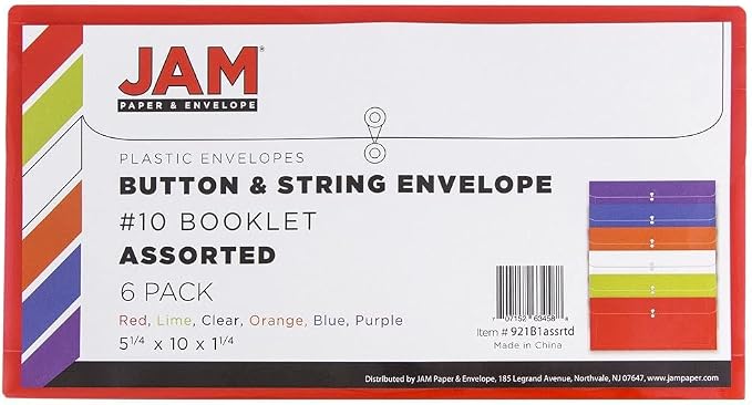 JAM PAPER Plastic Envelopes - Image 2