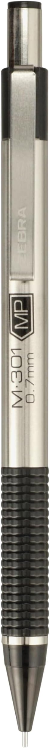 Zebra Pen, M-301 Mechanical Pencil, 0.7mm Point, Stainless Steel Barrel - Image 6