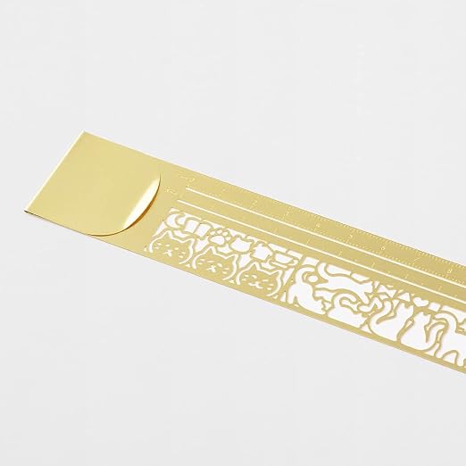 DESIGNPHIL 42291006 Midori, Clip Ruler, Cat Pattern A - Image 6