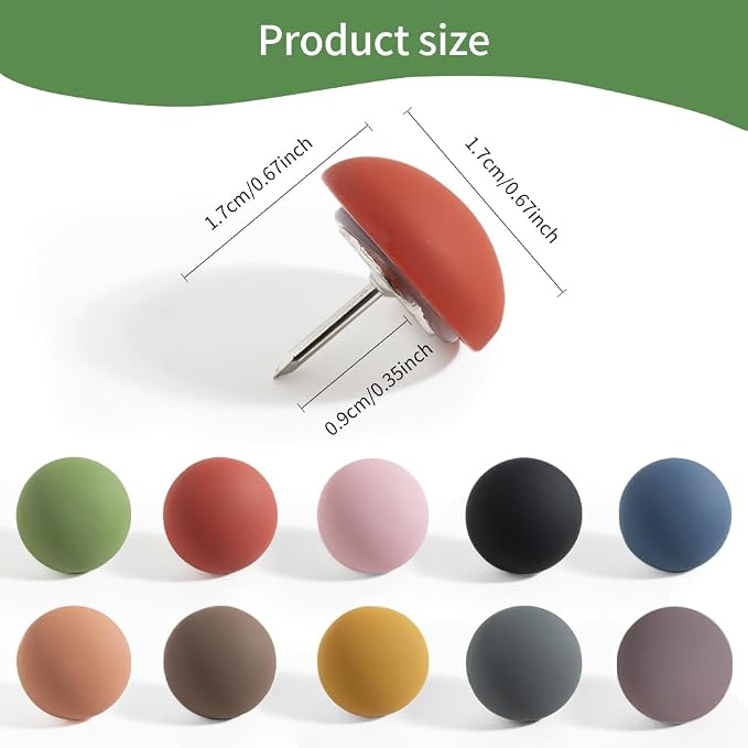 30Pcs Cute Decorative Push Pins, Bulletin Board Tacks, Cork Board Thumbtacks - Image 3