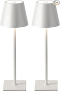 KDG 2 Pack Cordless Table Lamp, Portable LED Desk Lamp, 5000mAh Battery Operated by KDG