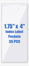 Origin-Joy 35 PCS Self Adhesive Index Card Pockets by Origin-Joy