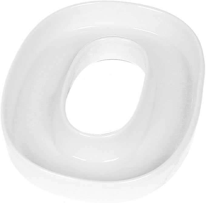 Coffeezone Ceramic Small Letter Candy Dishes Mini Nuts Plates, Party Table Decor by Coffeezone