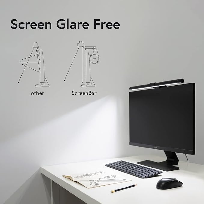 BenQ Screenbar E-Reading LED Computer Monitor Light Lamp - Image 4