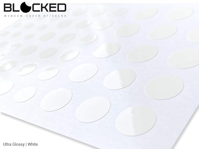 The Original Vinyl Webcam Cover Stickers | Restickable & Stackable Privacy - Image 4