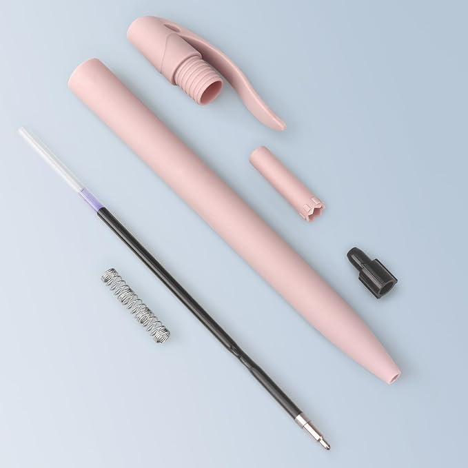 Bribobo 8-Pack Retractable Ballpoint Pens, Smooth Writing, Comfortable Grip - Image 5