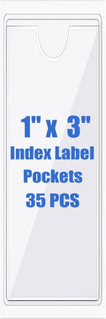 Origin-Joy 35 PCS Self Adhesive Index Card Pockets by Origin-Joy