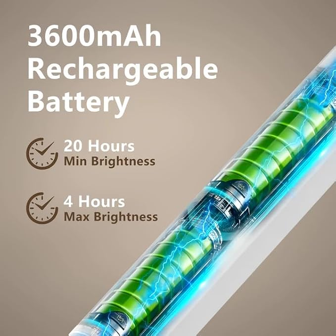 Desk Light Bar 16.5in Rechargeable LED Magnetic Light Bar - Image 3