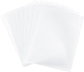 200 Pack Plastic Clear Transparent Document File Folder Sleeves Holder Fit by GJIAUKIZ