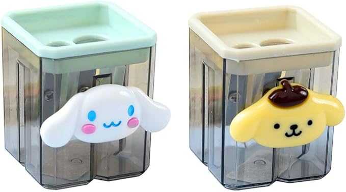 2PCS Pencil Sharpener, Lip Liner Sharpener, sharpened Pencil, Children's Pencil by Unknown
