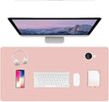 PU Leather Desk Pad Protector Gaming Mouse Pad Non Slip Desk Mat by Unknown