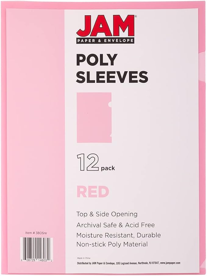 JAM PAPER Plastic Sleeves - Image 4