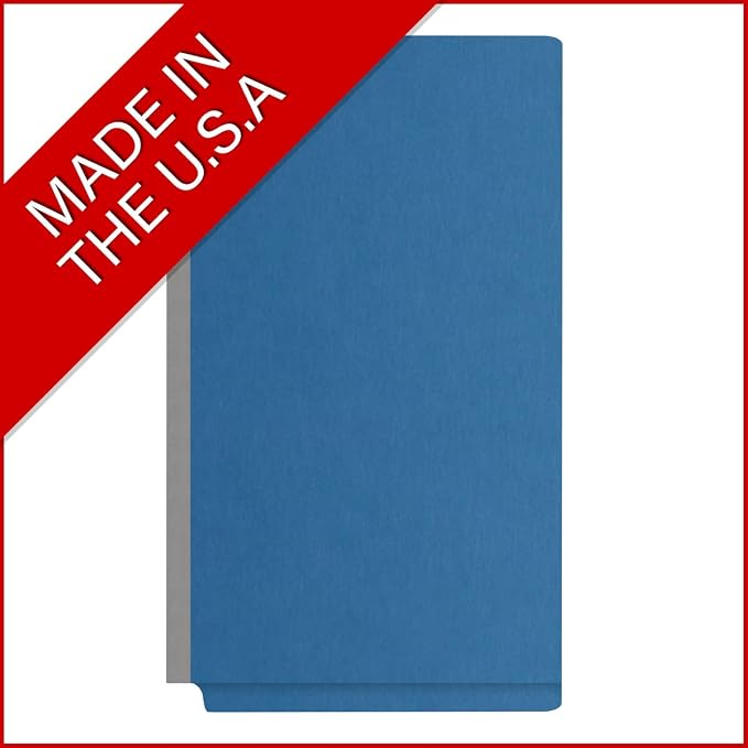 Ecom Folders End Tab Pressboard Classification Folders | Legal Size 25 Pt Stock - Image 5