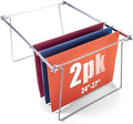 Officemate Hanging File Frame, Letter Size, Adjustable Heavy-Duty Steel File by Officemate