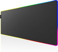 KTRIO RGB Large Gaming Mouse Pad, 35.4 x 15.7 in, RGB Black, XXXL | Smooth by KTRIO