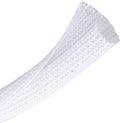10ft - 1 inch Braided Cable Management Sleeve Cord Protector - Self-Wrapping by CrocSee