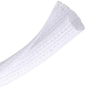 10ft - 3/4 inch Braided Cable Management Sleeve Cord Protector - Self-Wrapping by CrocSee