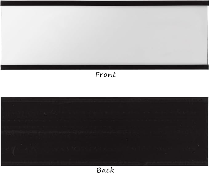 Realth C Channel Magnetic Label Holders 70 Pack 1'' x 4'' - Image 5