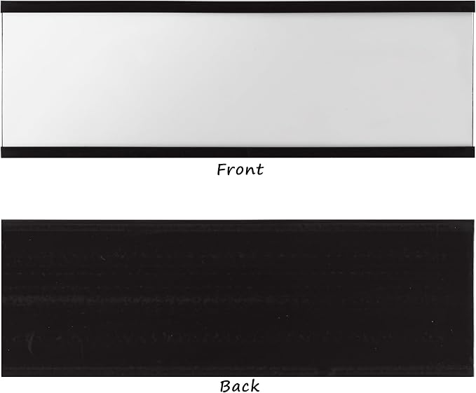 Realth C Channel Magnetic Label Holders 50 Pack 3'' x 5'' - Image 4