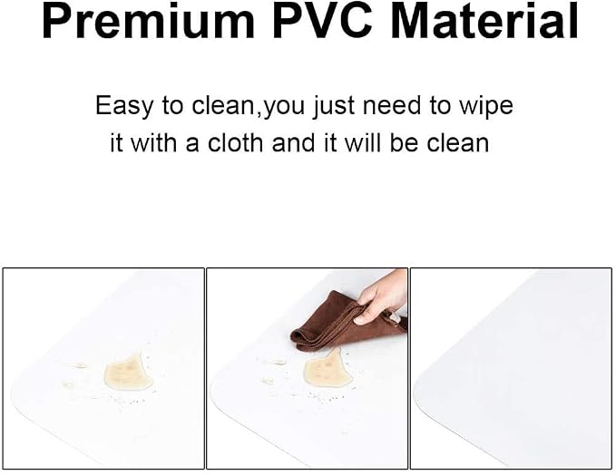 Azadx Office Chair Mat for Hardwood Floor 30 x 48'', Small Chair Mats Clear - Image 4