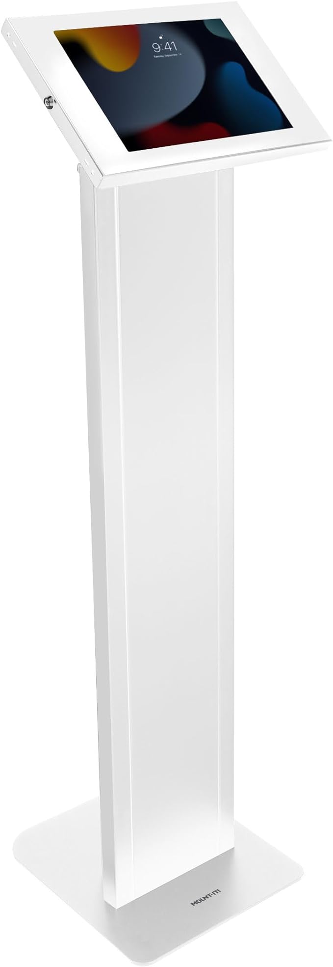 Mount-It! Anti-Theft iPad Floor Stand Kiosk, Locking Tablet Floor Stand by Mount-It