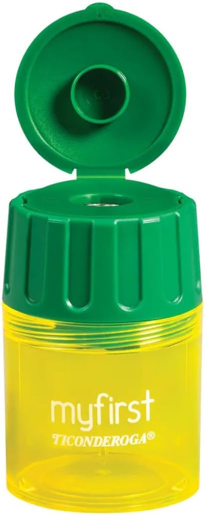 Ticonderoga My First Pencil Sharpener, 1 Hole, Large Barrel - Image 7