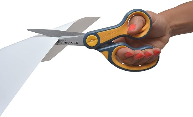 Westcott 8-Inch Non-Stick Titanium Scissors - Image 2