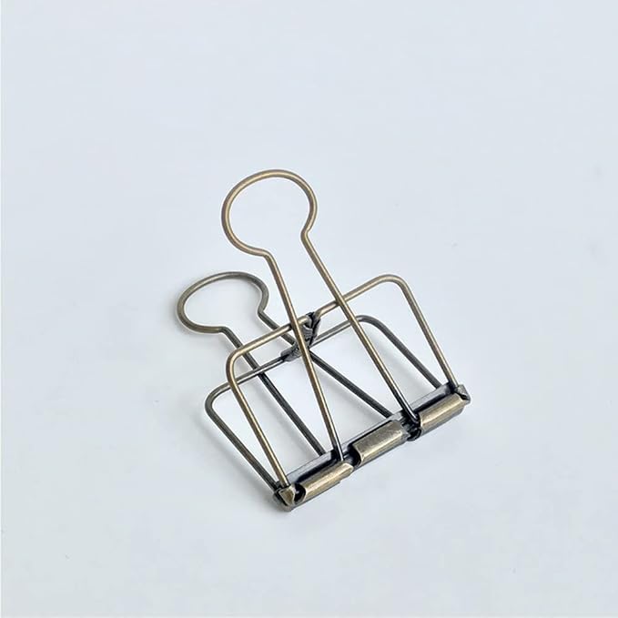 20PCS Medium Metal Binder Clips - Image 3
