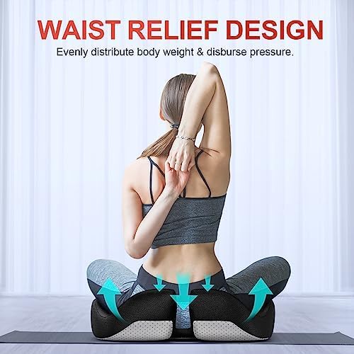 Benazcap Seat Cushion Office Chair Cushions Butt Pillow - Image 3