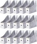 Foldable Desk File Holder Organizer Sturdy Cardboard Magazine Storage Box by Fiyerna