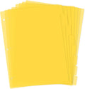 3 Ring Yellow Binder Dividers by KALIONE