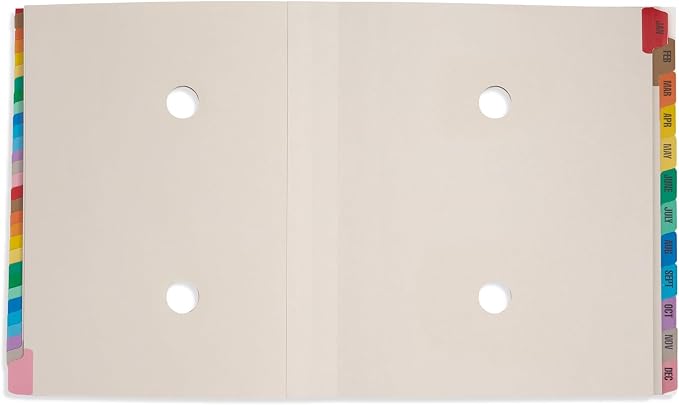 Blue Summit Expandable Monthly File Organizer, Tickler File Combo 31 Daily and - Image 7