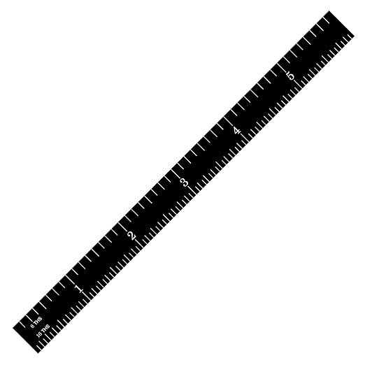 PEC Tools 6" Stainless Steel Flexible Metal Ruler - Image 2
