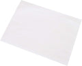 SJPACK 2000 7.5" x 5.5" Clear Adhesive Top Loading Packing List/Label Envelopes by SJPACK
