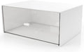 Desk Drawer Organizer, Stackable Storage Drawers, Plastic White Desk Organizers by kulusion