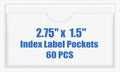 Origin-Joy 60 PCS Self Adhesive Index Card Pockets by Origin-Joy