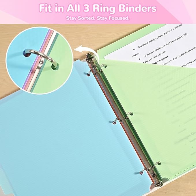 SUIN 5-Tab Binder Dividers - Image 5