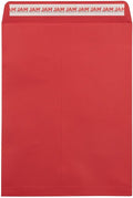 LUXPaper 9 x 12 Open End Envelopes | Peel & Press | Ruby Red | 80lb. Text | 50 by LUXPaper