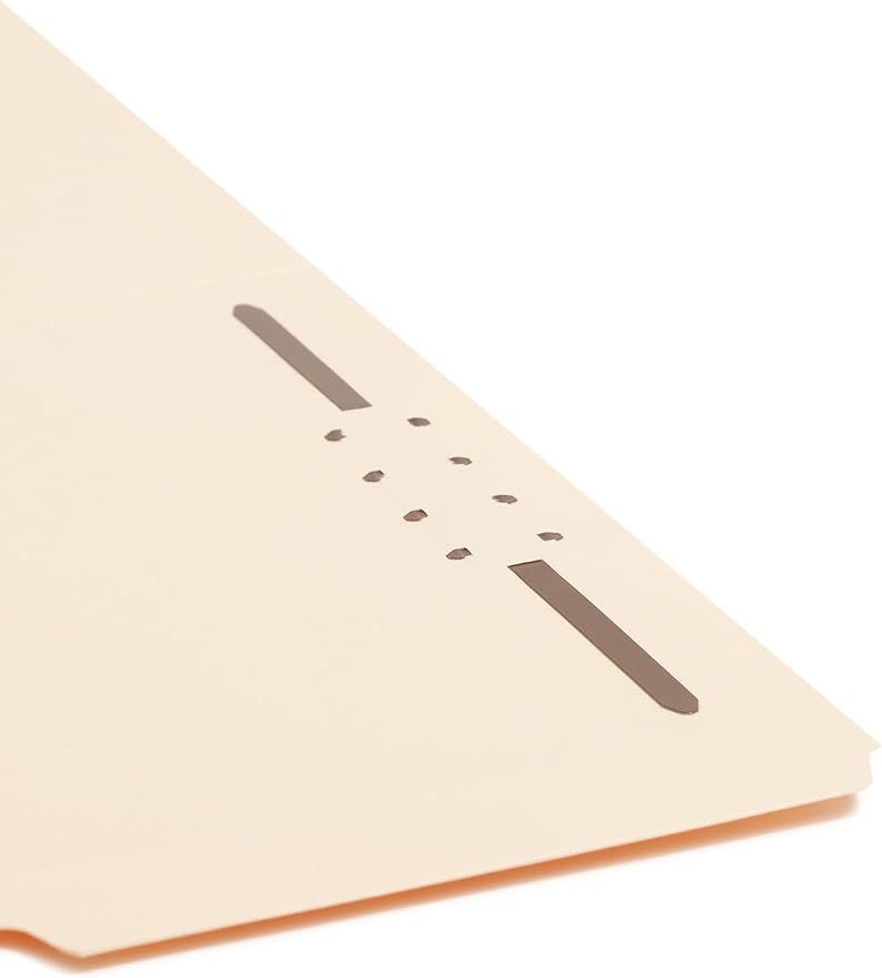 Smead Fastener File Folder, 1 Fastener, Reinforced 1/3-Cut Tab, Legal Size - Image 6