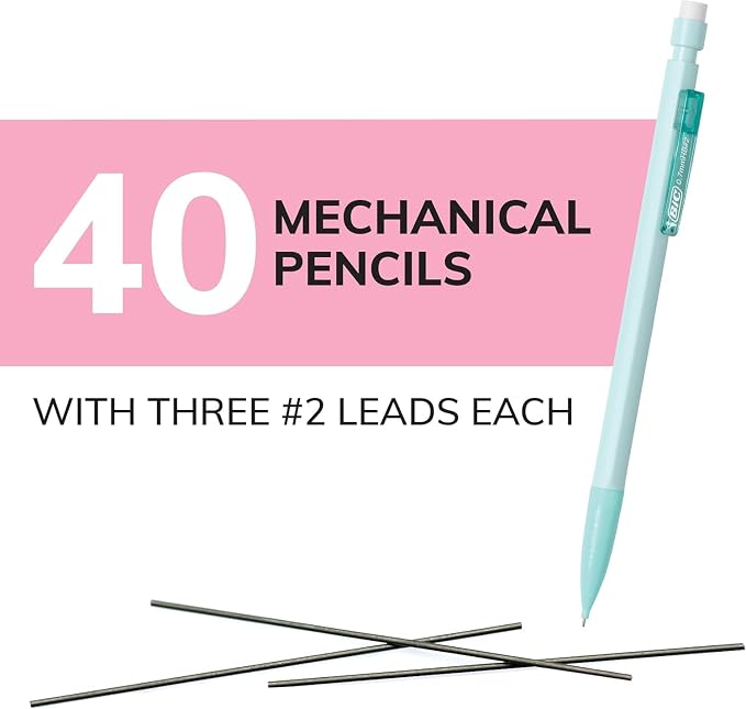 BIC Xtra-Smooth Pastel Mechanical Pencils - Image 8