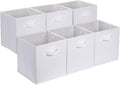 Amazon Basics Collapsible Fabric Storage Cubes Organizer by AmazonBasics
