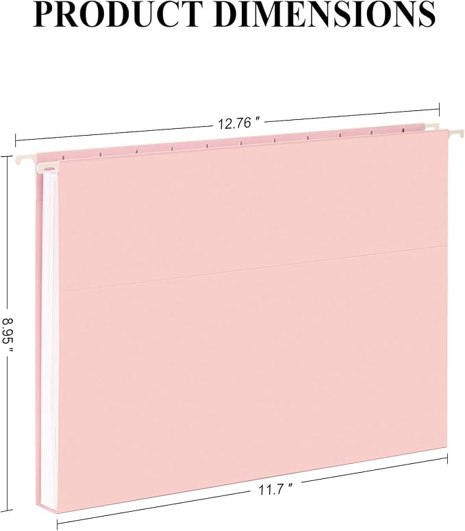 ViVin Hanging File Folders 24 Pack, Letter Size - Image 2