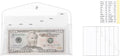 Mogoostry Cash Envelopes Wallet Clear PVC Money Holder by MoGuShiYe