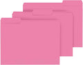 File Folder, PANDRI 120 Pack File Folder, 1/3 Cut Tab, Letter Size, Filing by PANDRI
