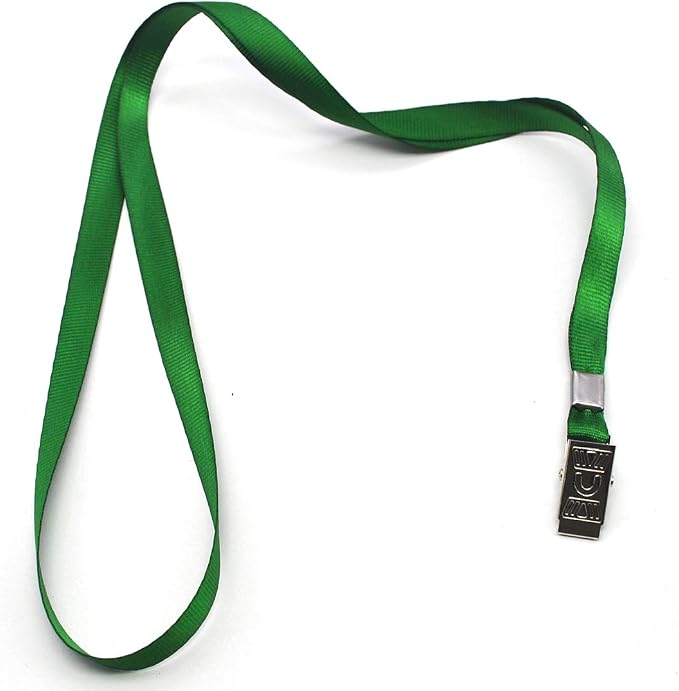 Bird Fiy Black Lanyards 100 Pack 34" Premium Lanyard Bulldog Clips Bulk Nylon - Image 5