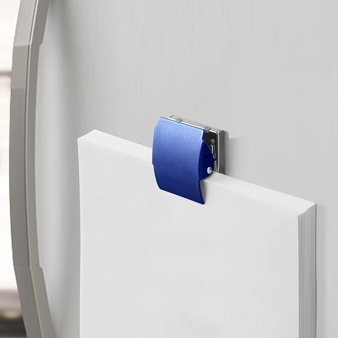 Extra Strong Magnetic Clips for Refrigerator and More, Large Blue - Image 4