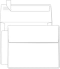 A2 White Envelopes Self Seal 100 Pack, Goefun 4.375 x 5.75 Printable Invitation by Goefun
