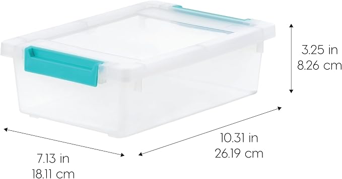 IRIS USA 2 Qt. Craft Storage Bins - Image 2