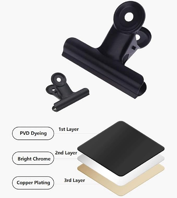 YUCHIYA 20 Pack Metal Clips - Image 4