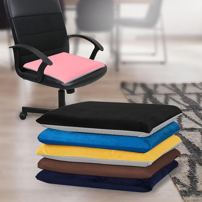Augld Square Chair Seat Cushion Memory Foam Chair Cushion - Image 8